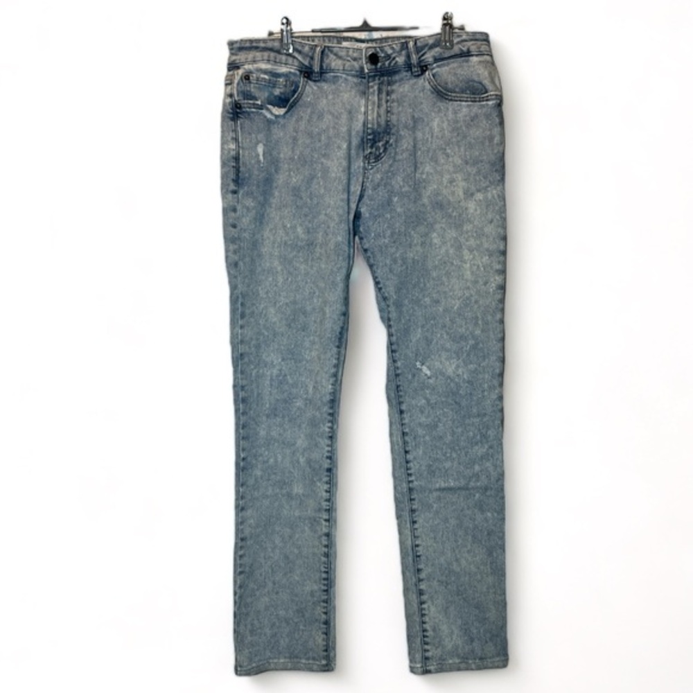 DL 1961‎ DL1961 Men''s 32x34 Nick Slim Hiatus Cotton Blend Distressed Jeans